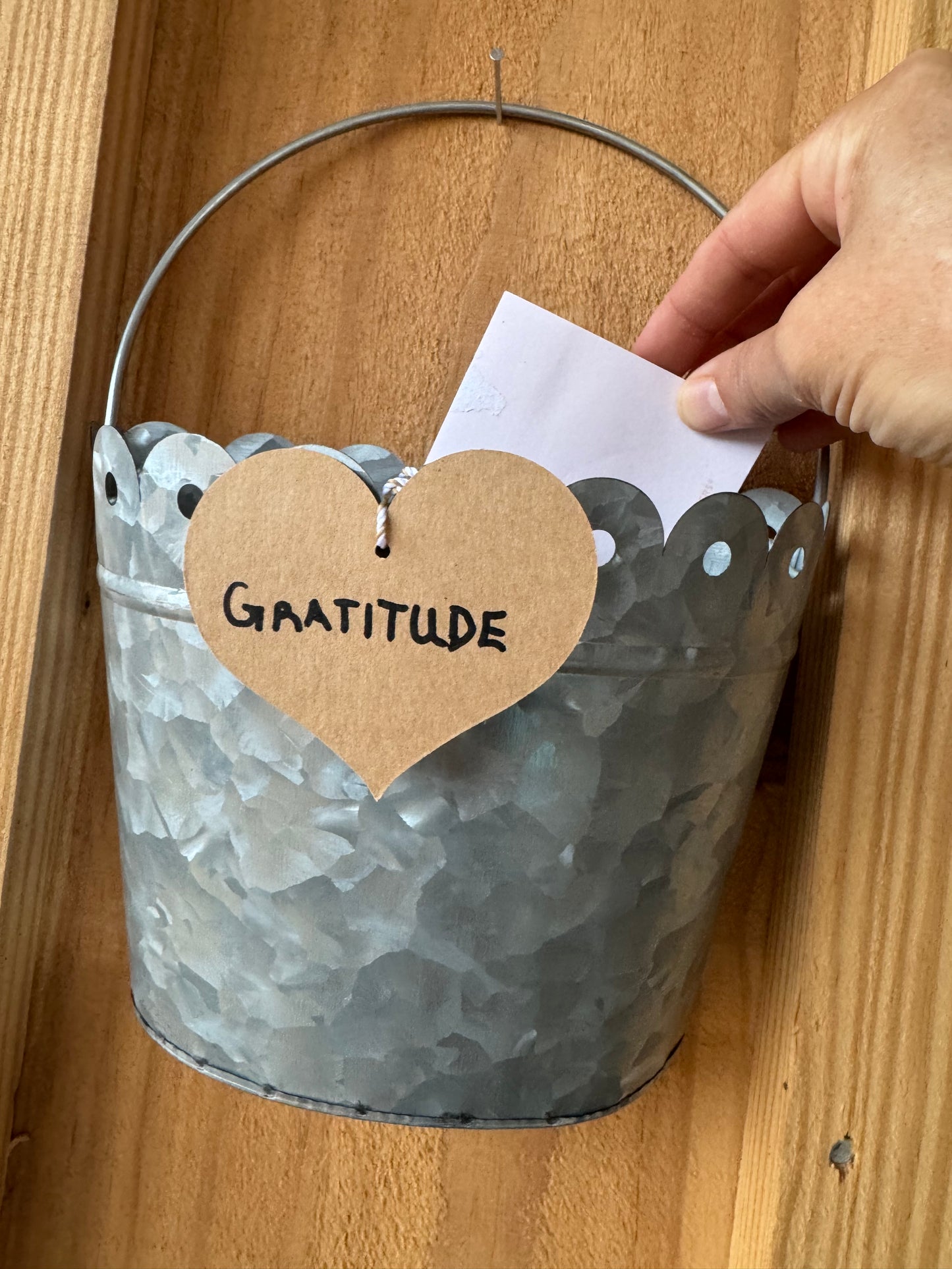 Best Life Buckets - Set of 3 Half Pails - Dream, Let It Go, Gratitude