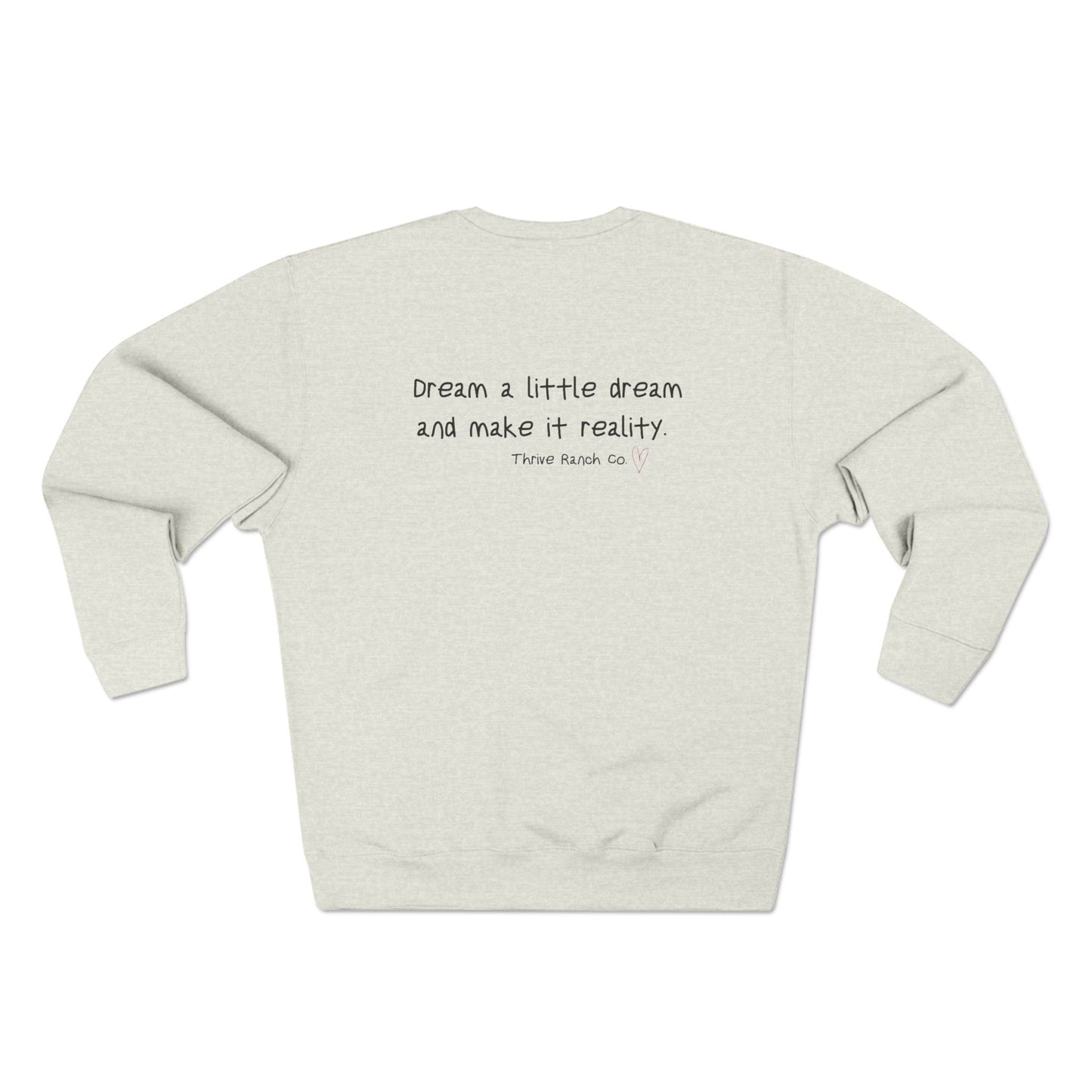 Thrive Ranch Co. inspired crew neck sweatshirt