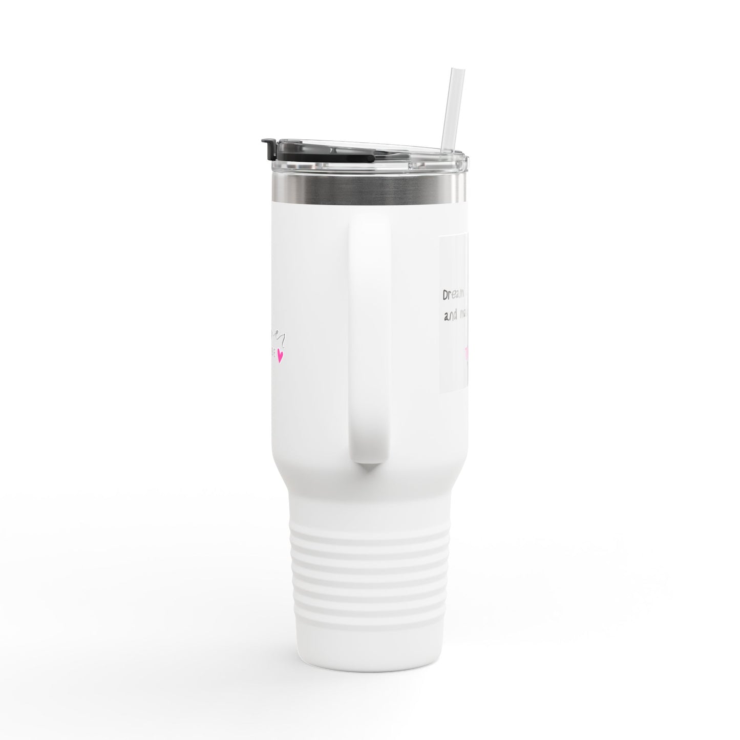 Thriver Tribe Insulated Travel Mug - 40oz Motivational Drinkware for On-the-Go Lifestyle