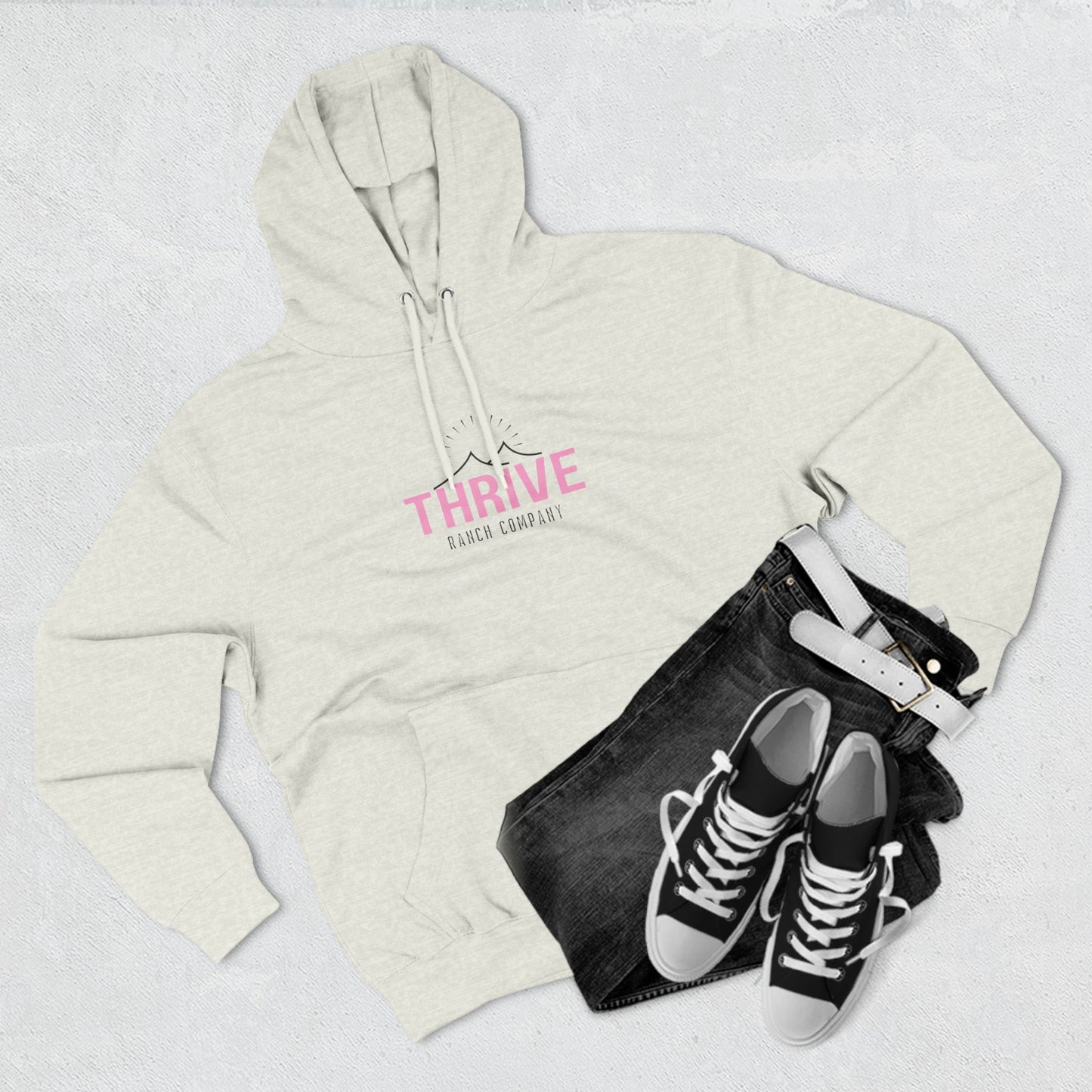 Thrive Ranch Co. Hoodie - Pink