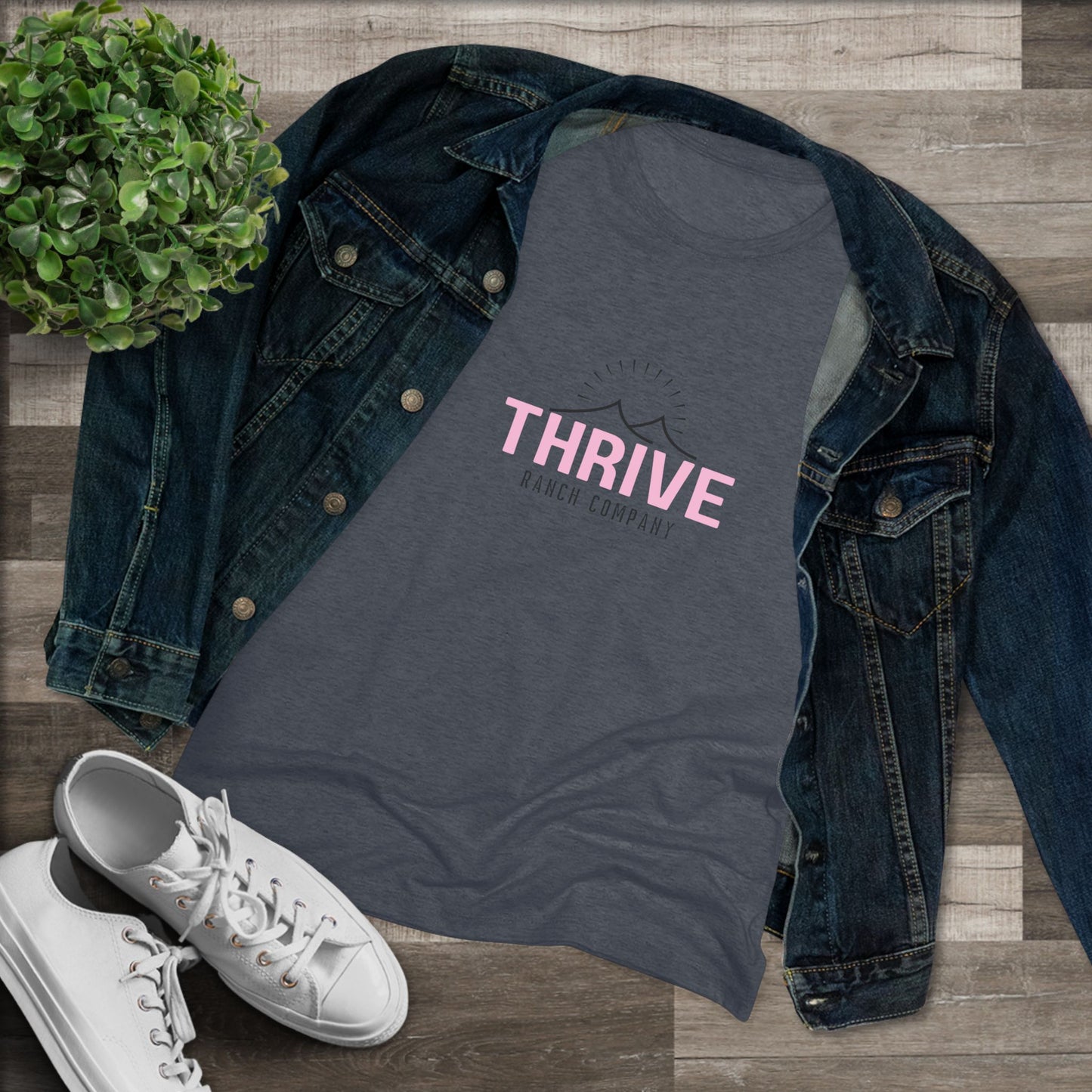 Thrive Ranch Co - Women's Tri-blend Tee