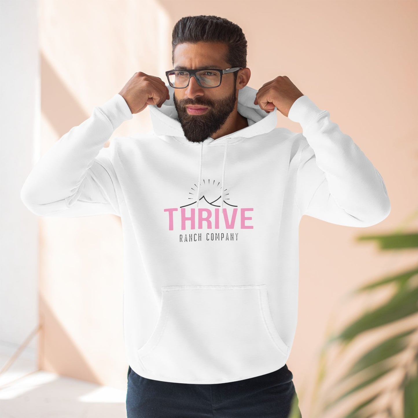 Thrive Ranch Co. Hoodie - Pink