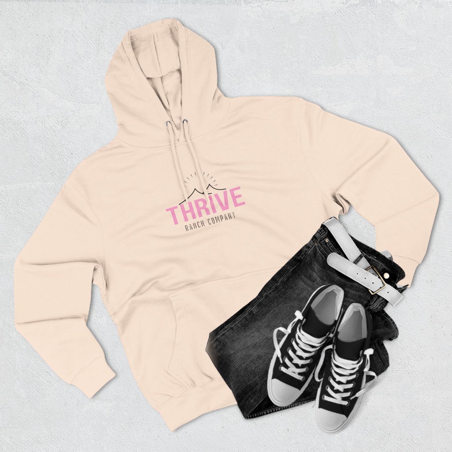 Thrive Ranch Co. Hoodie - Pink