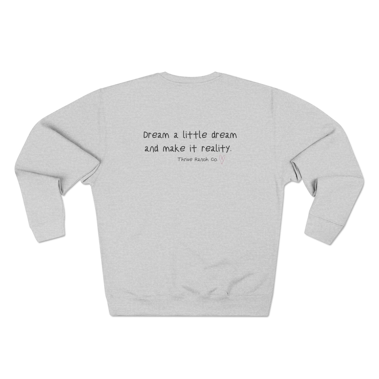 Thrive Ranch Co. inspired crew neck sweatshirt