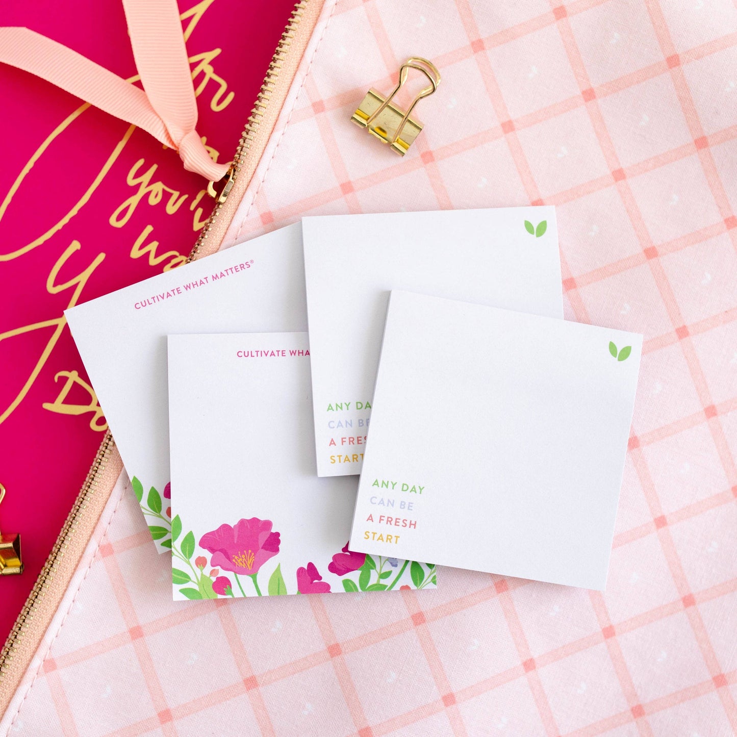 Cultivated Sticky Notes - Blooms