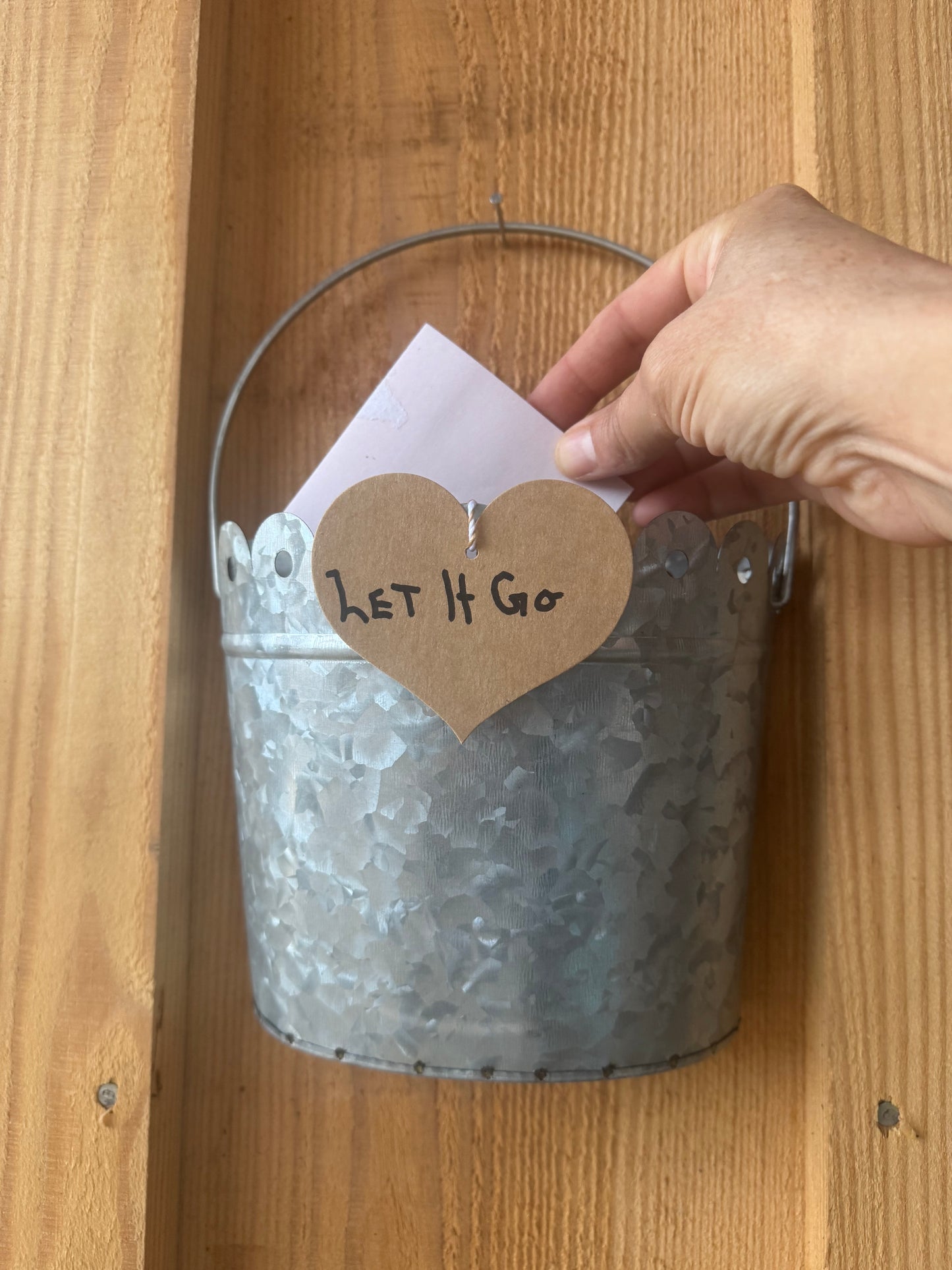 Best Life Buckets - Set of 3 Half Pails - Dream, Let It Go, Gratitude
