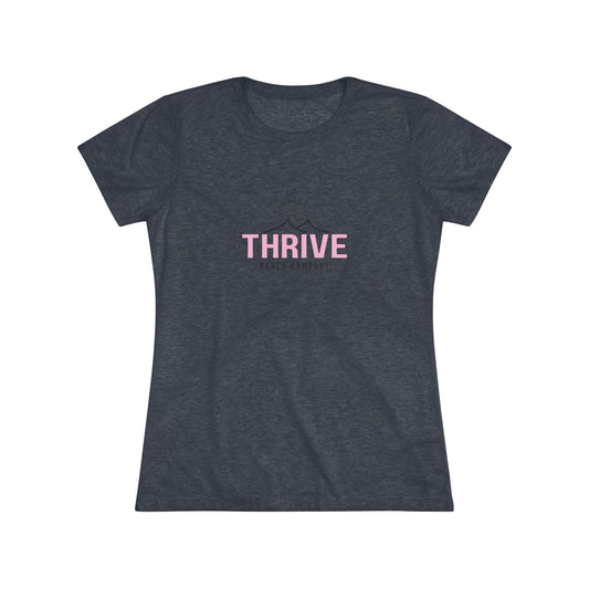 Thrive Ranch Co - Women's Tri-blend Tee