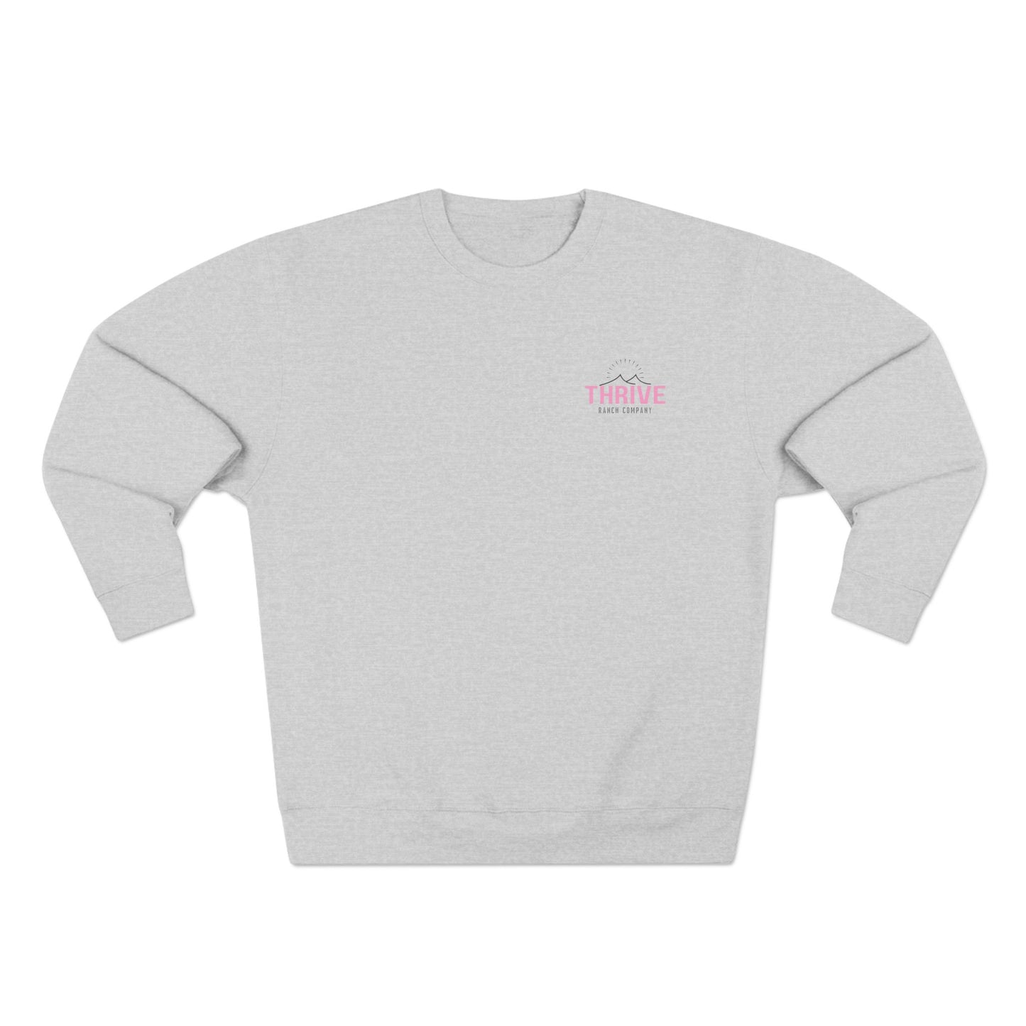 Thrive Ranch Co. inspired crew neck sweatshirt