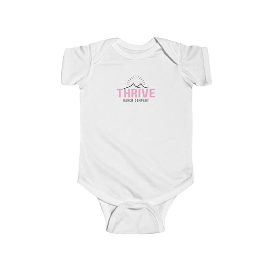 Thrive Ranch Co. Onesie -Pink